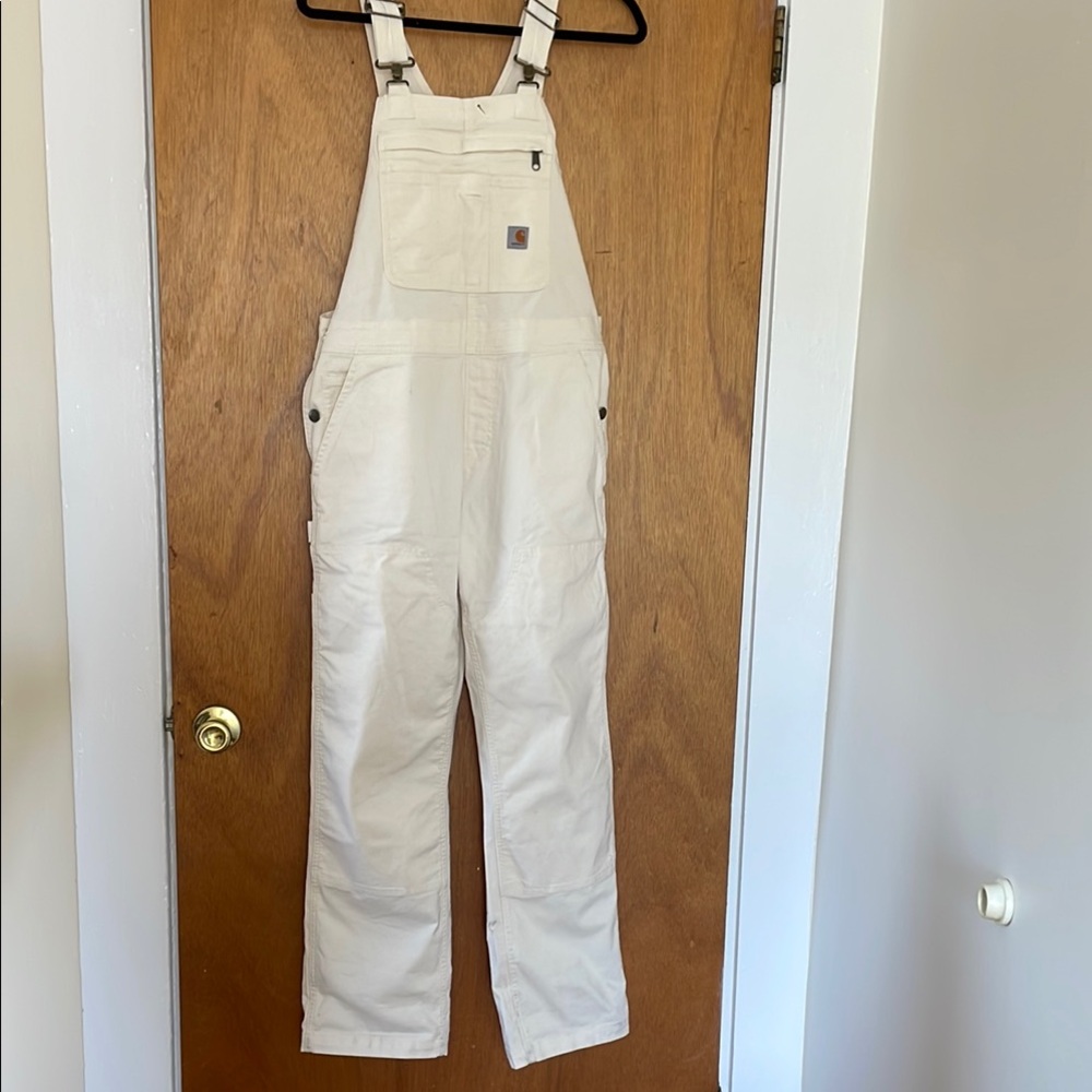 Women's Cream Overalls